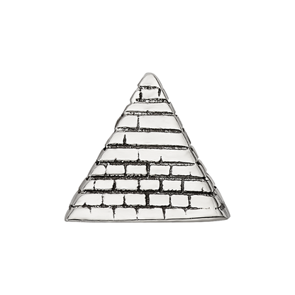 Sterlingsilber Reflections Pyramid Perle