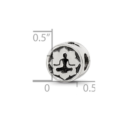 Sterlingsilber Reflections Yoga Lotus Perle
