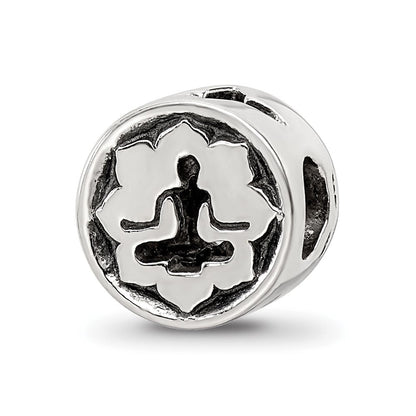 Sterlingsilber Reflections Yoga Lotus Perle