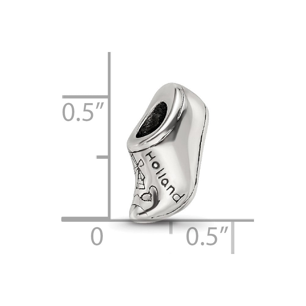 Sterlingsilber Reflections Holland Schuh Perle