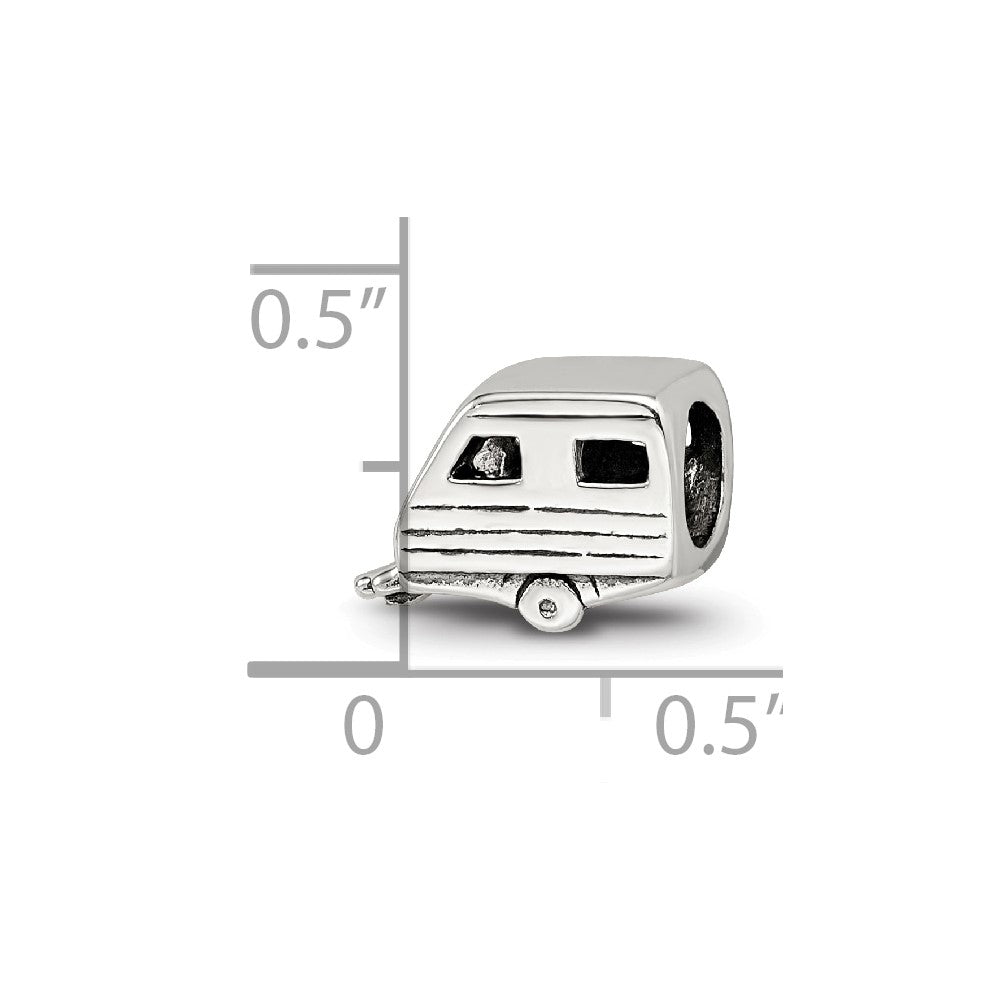 Sterlingsilber Reflections Trailer Perle
