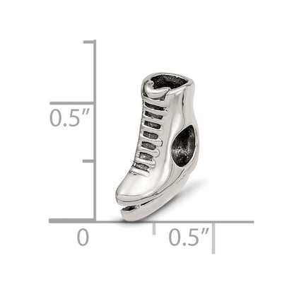 Sterlingsilber Reflections Eis Skate Perle