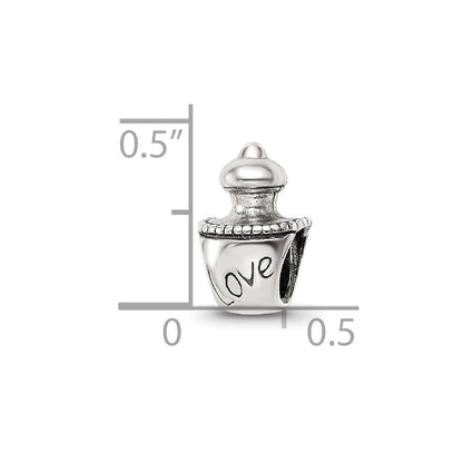Sterlingsilber Reflections Liebe Perfume Bottle Perle