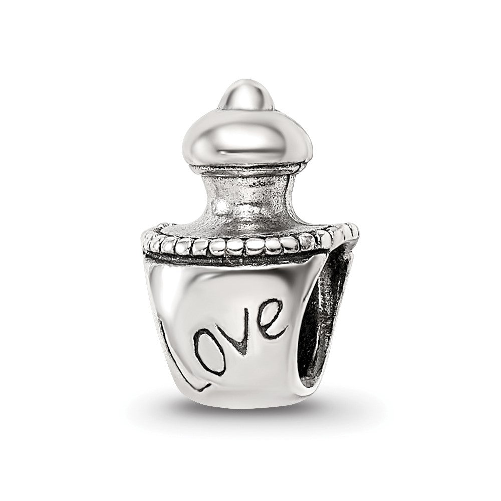 Sterlingsilber Reflections Liebe Perfume Bottle Perle