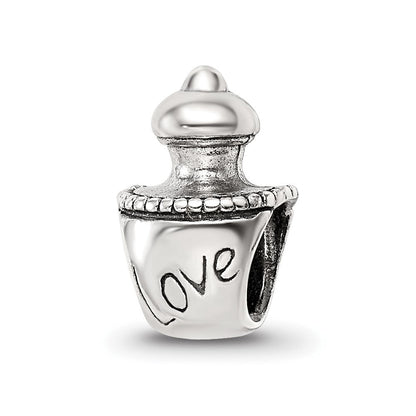 Sterlingsilber Reflections Liebe Perfume Bottle Perle