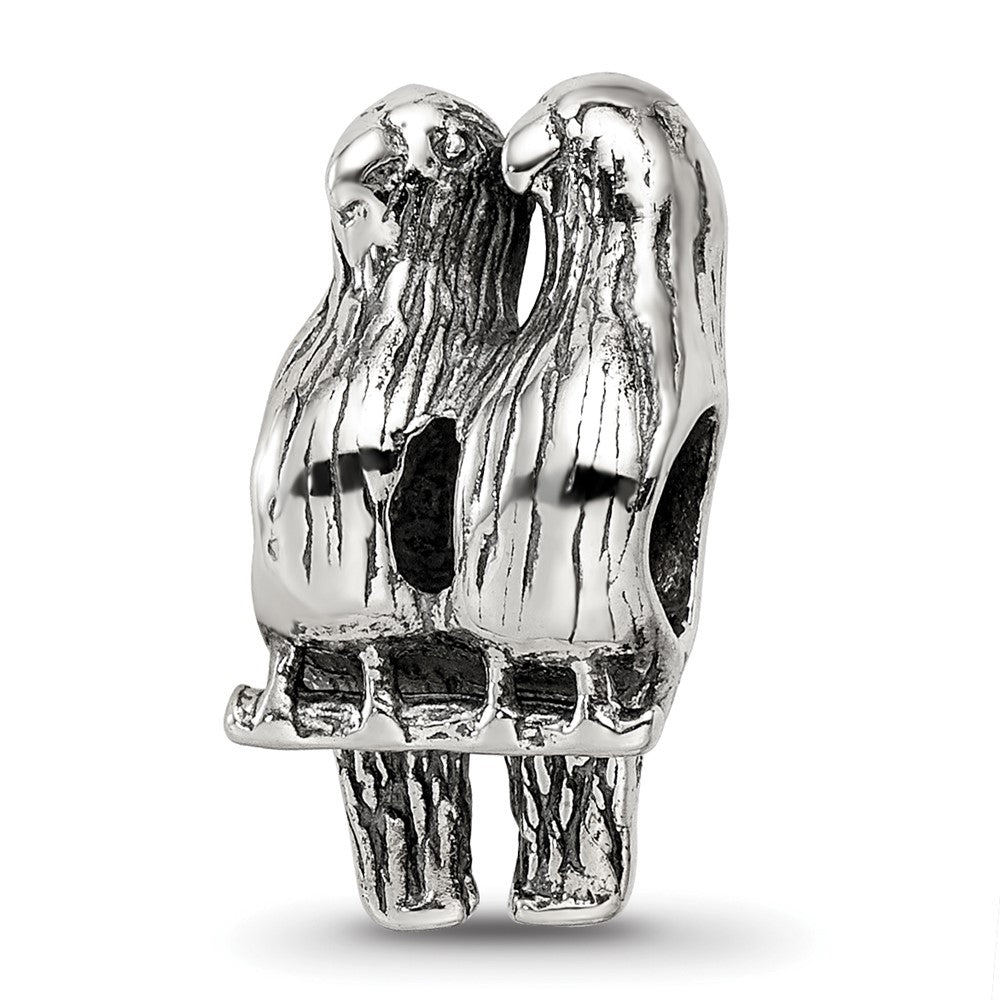 Sterlingsilber Reflections Liebe Birds Perle
