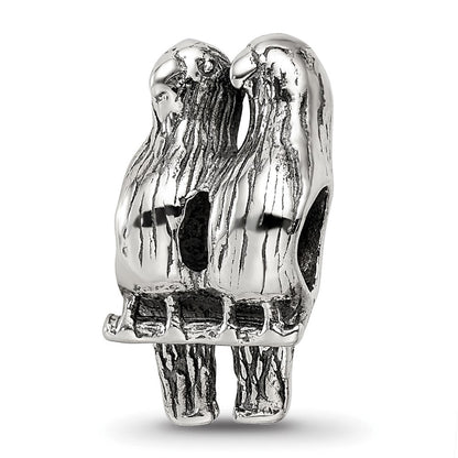 Sterlingsilber Reflections Liebe Birds Perle