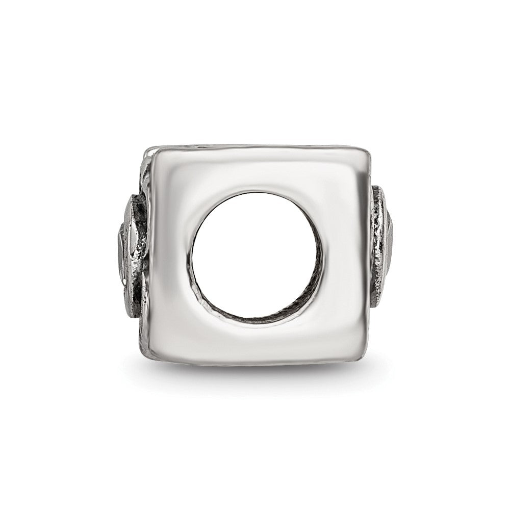 Sterlingsilber Reflections Zirkonia Perle