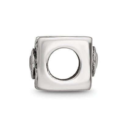 Sterlingsilber Reflections Zirkonia Perle