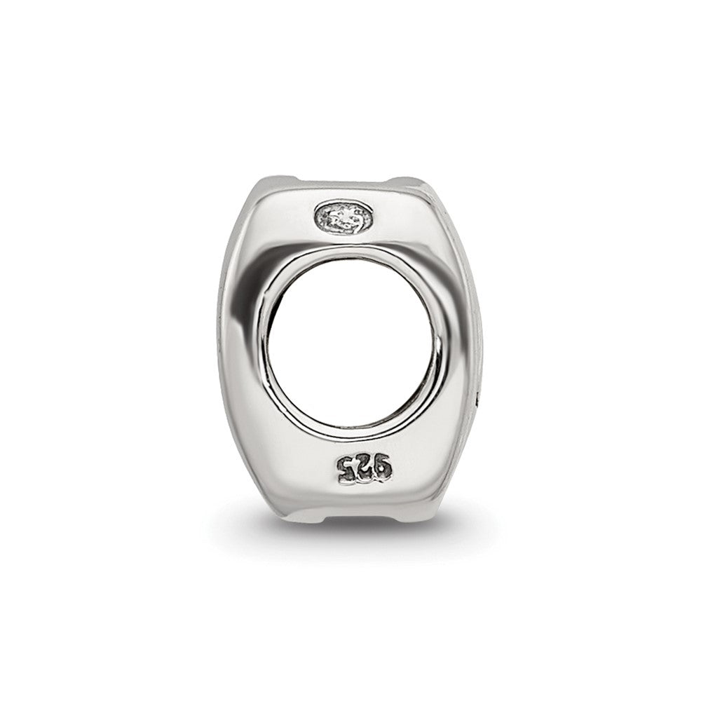 Sterlingsilber Reflections Libra Tierkreis Antikisiert Perle