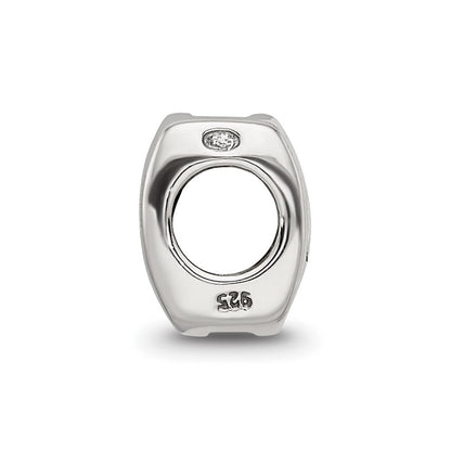 Sterlingsilber Reflections Libra Tierkreis Antikisiert Perle