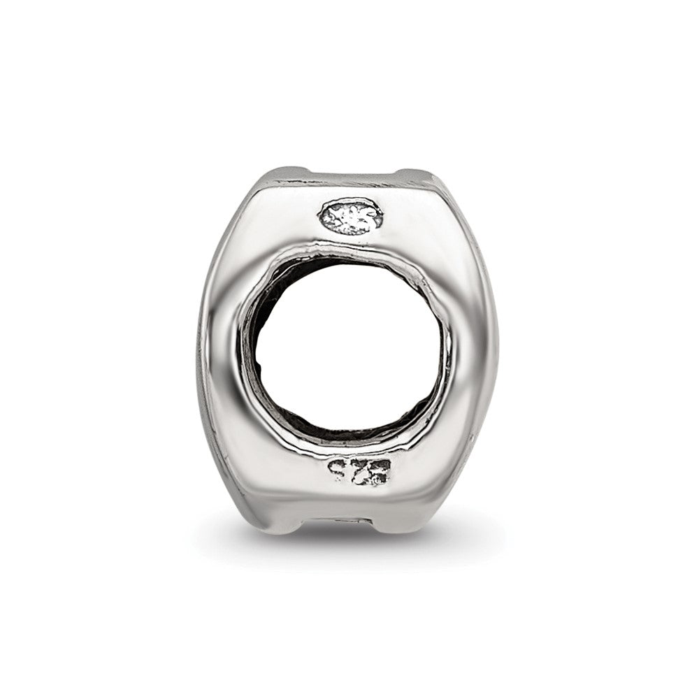 Sterlingsilber Reflections Aquarius Tierkreis Antikisiert Perle