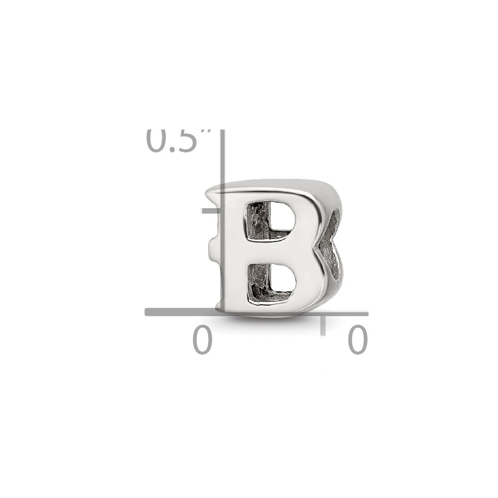 Sterlingsilber Reflections Buchstabe B Perle