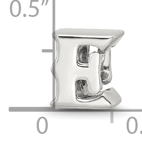 Sterlingsilber Reflections Buchstabe E Perle