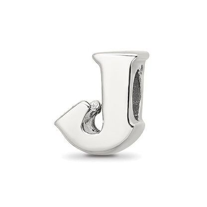 Sterlingsilber Reflections Buchstabe J Perle