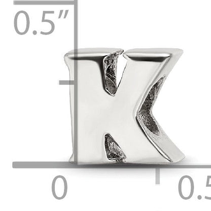 Sterlingsilber Reflections Buchstabe K Perle