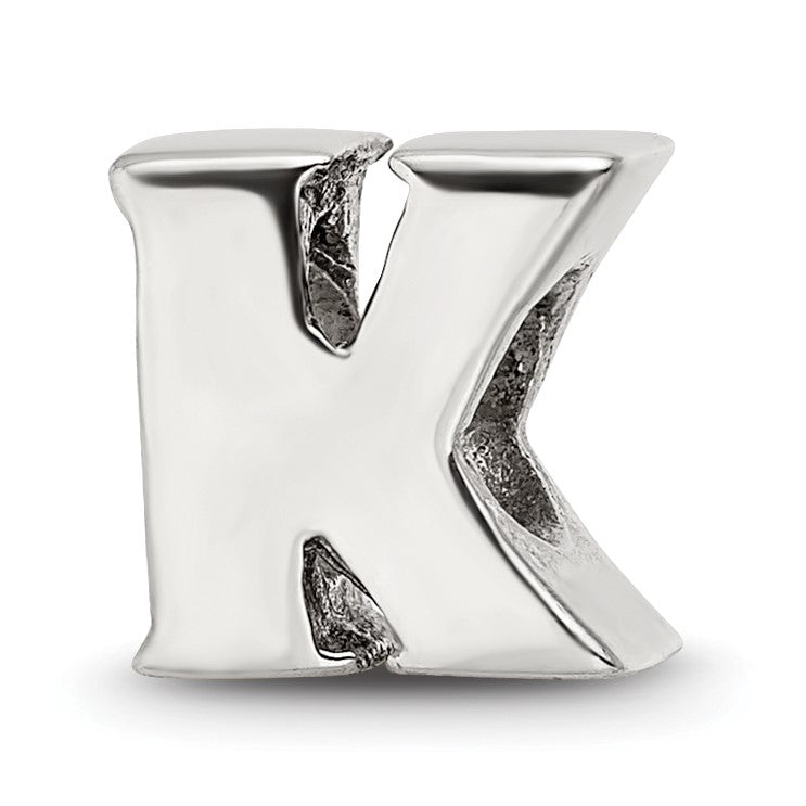 Sterlingsilber Reflections Buchstabe K Perle