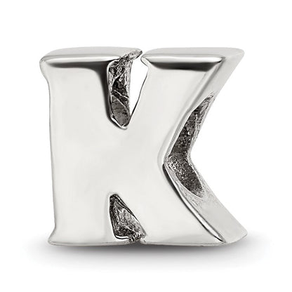 Sterlingsilber Reflections Buchstabe K Perle