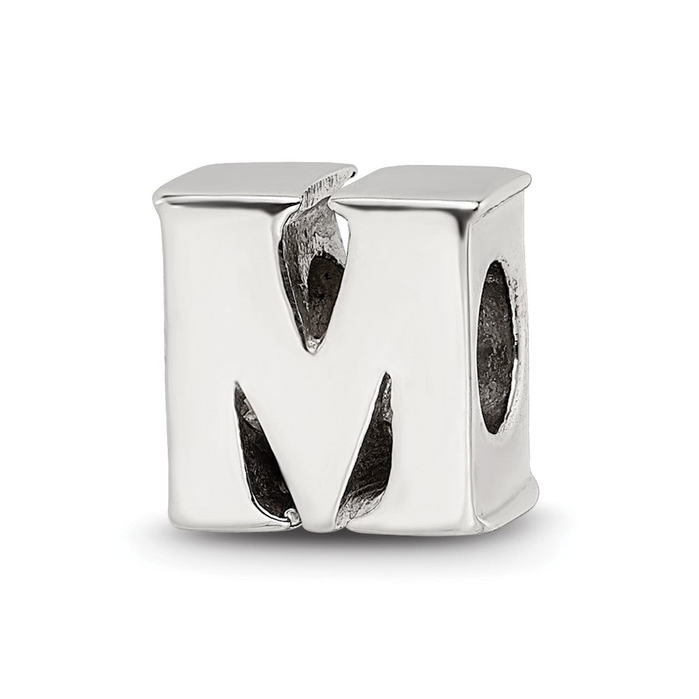 Sterlingsilber Reflections Buchstabe M Perle