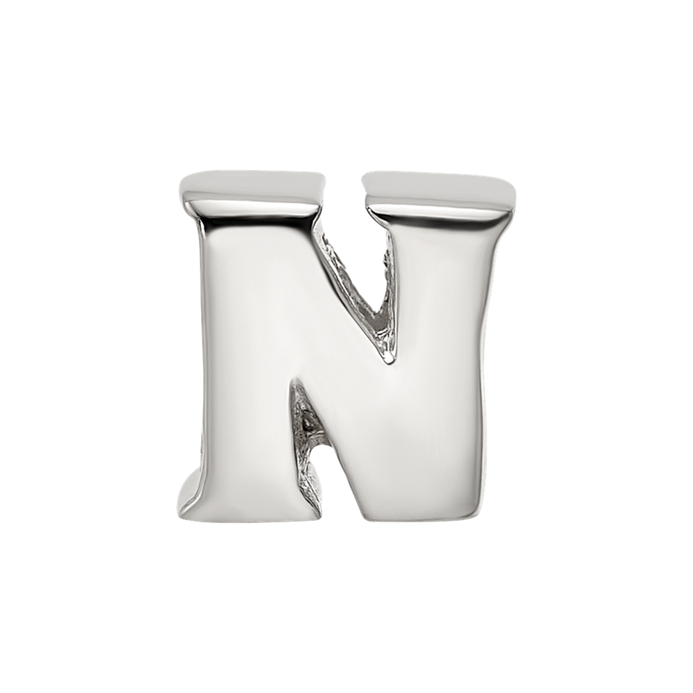 Sterlingsilber Reflections Buchstabe N Perle