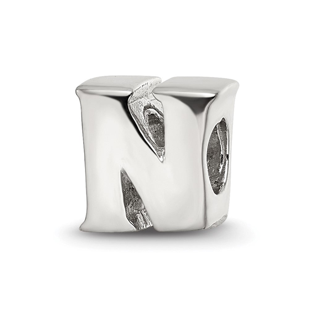 Sterlingsilber Reflections Buchstabe N Perle