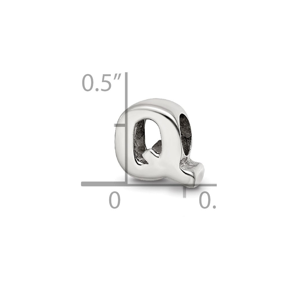 Sterlingsilber Reflections Buchstabe Q Perle
