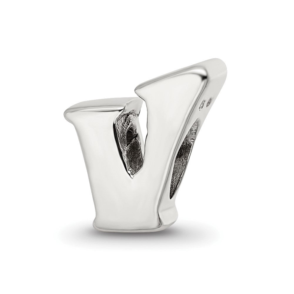 Sterlingsilber Reflections Buchstabe V Perle