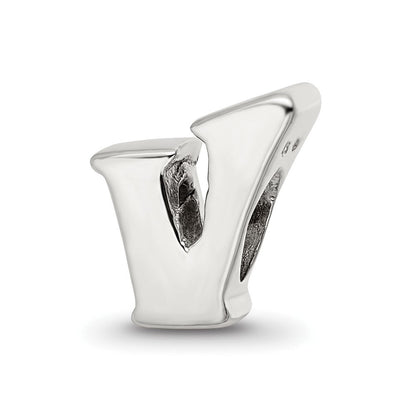 Sterlingsilber Reflections Buchstabe V Perle