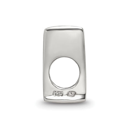 Sterlingsilber Reflections Buchstabe W Perle
