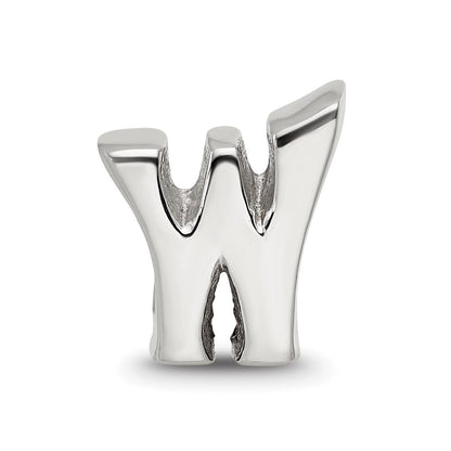 Sterlingsilber Reflections Buchstabe W Perle