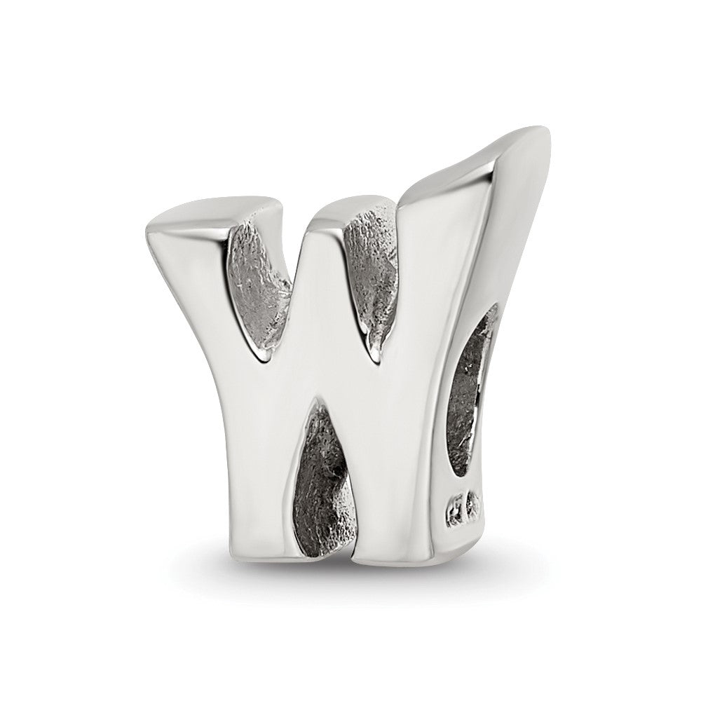 Sterlingsilber Reflections Buchstabe W Perle