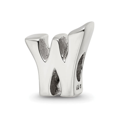 Sterlingsilber Reflections Buchstabe W Perle