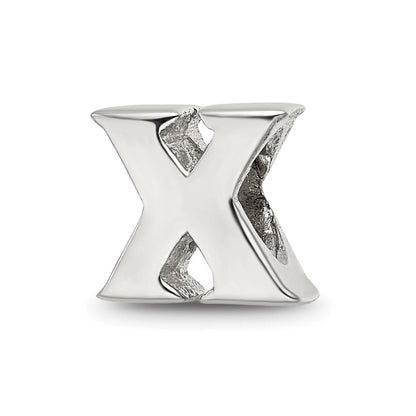 Sterlingsilber Reflections Buchstabe X Perle