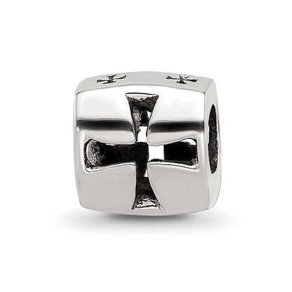 Sterlingsilber Reflections Maltese Kreuz Perle