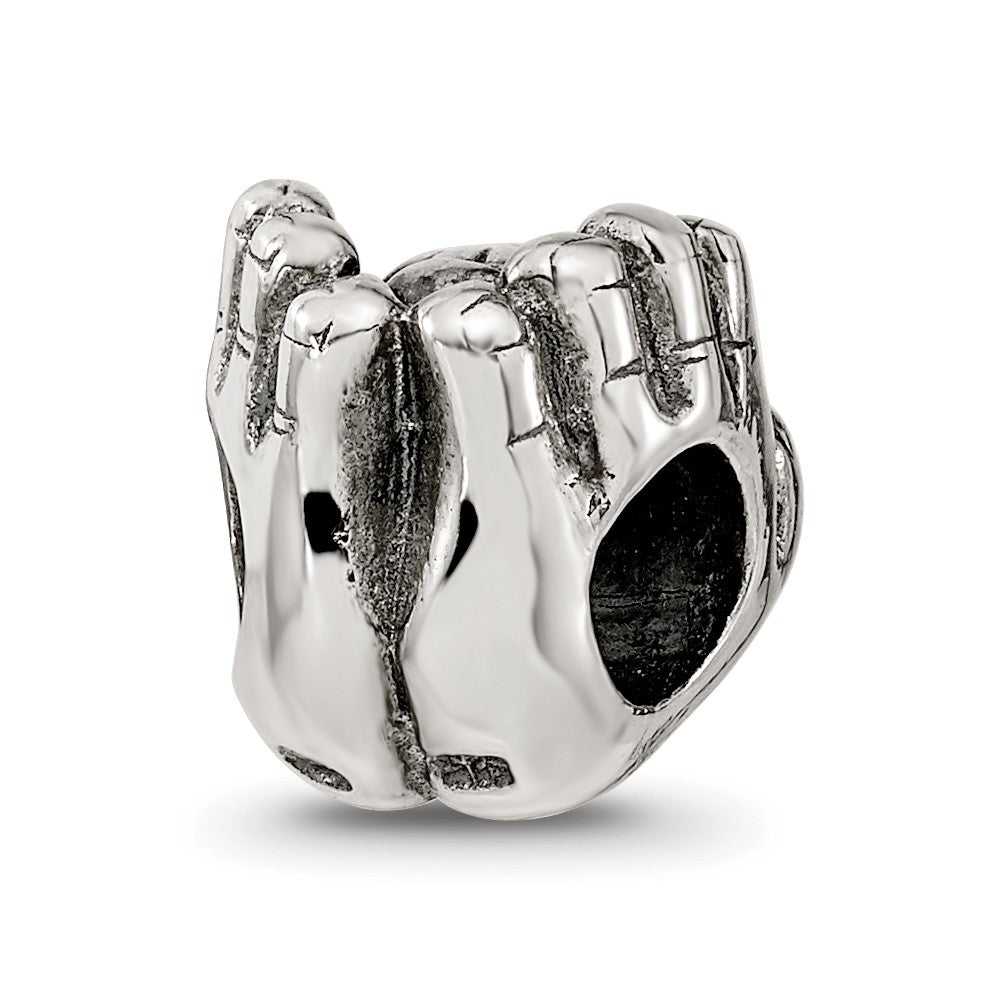 Sterlingsilber Reflections World in Hands Perle