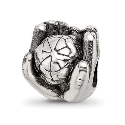Sterlingsilber Reflections World in Hands Perle