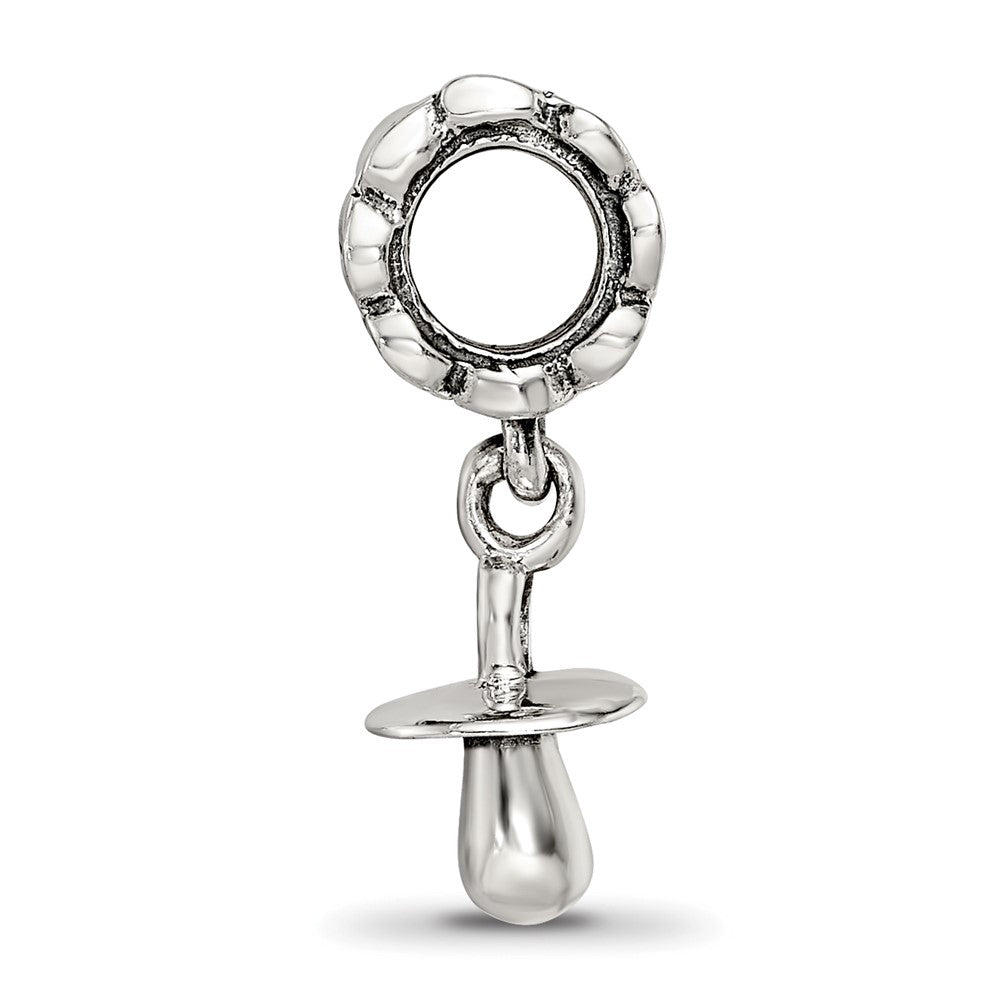 Sterlingsilber Reflections Baby Pacifier Hängend Perle