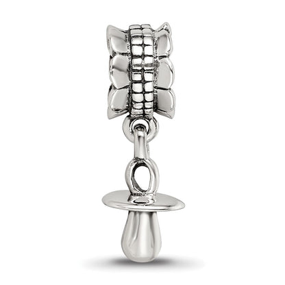 Sterlingsilber Reflections Baby Pacifier Hängend Perle