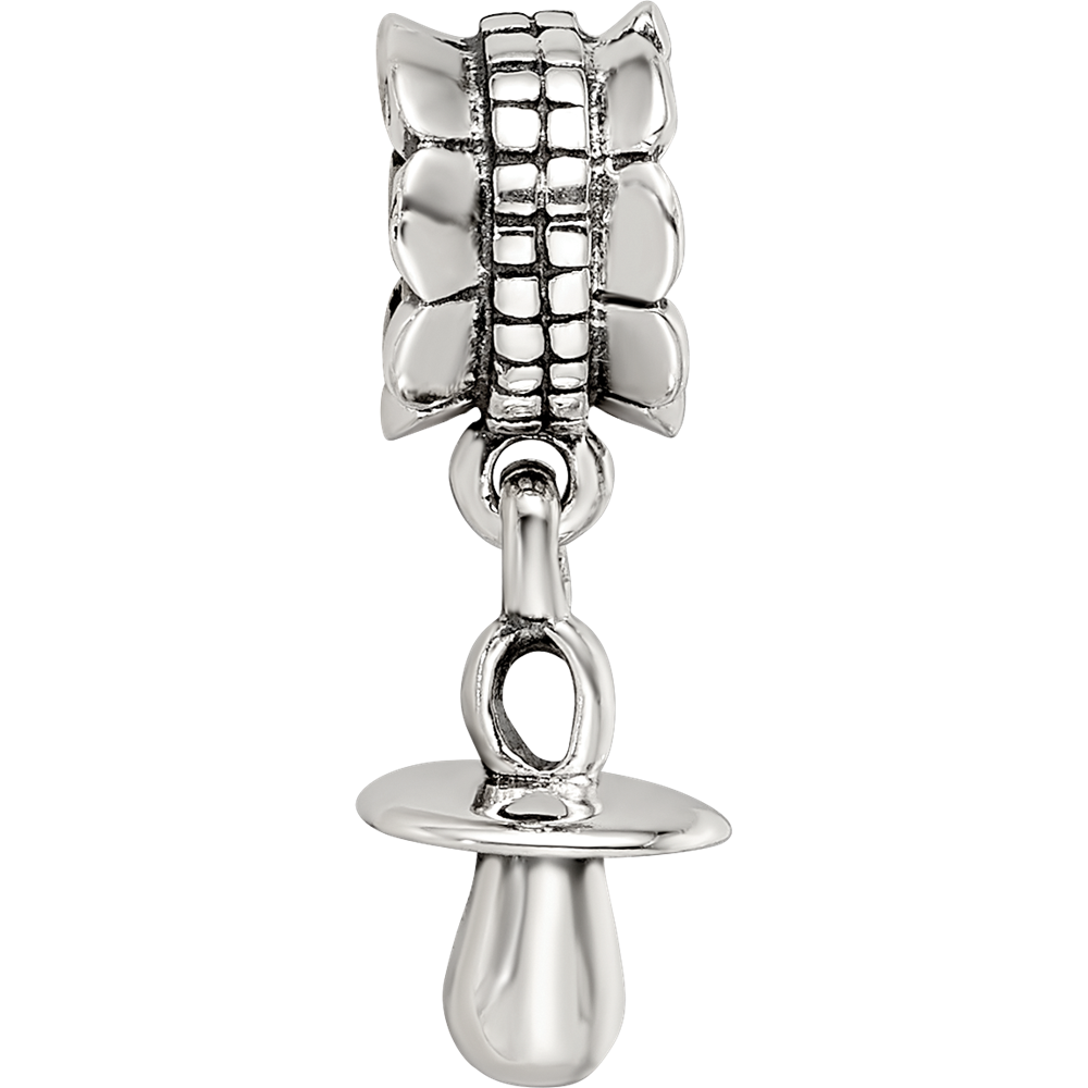 Sterlingsilber Reflections Baby Pacifier Hängend Perle