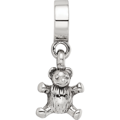 Sterlingsilber Reflections Teddy Bär Hängend Perle