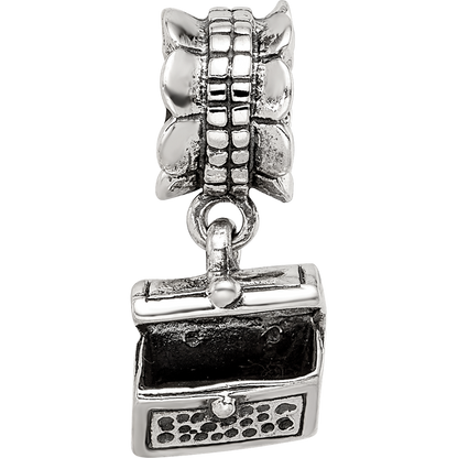 Sterlingsilber Reflections Treasure Chest Hängend Perle