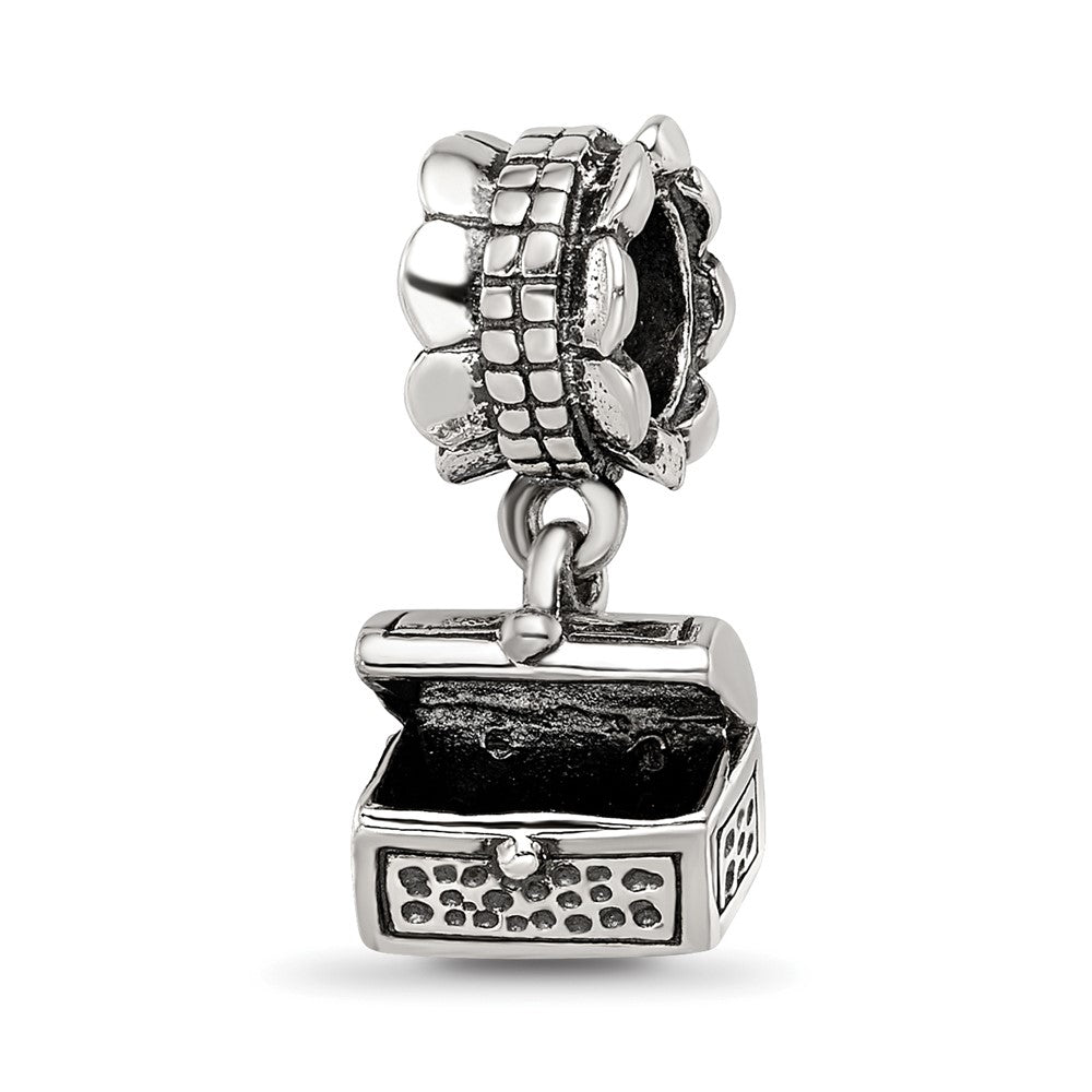 Sterlingsilber Reflections Treasure Chest Hängend Perle
