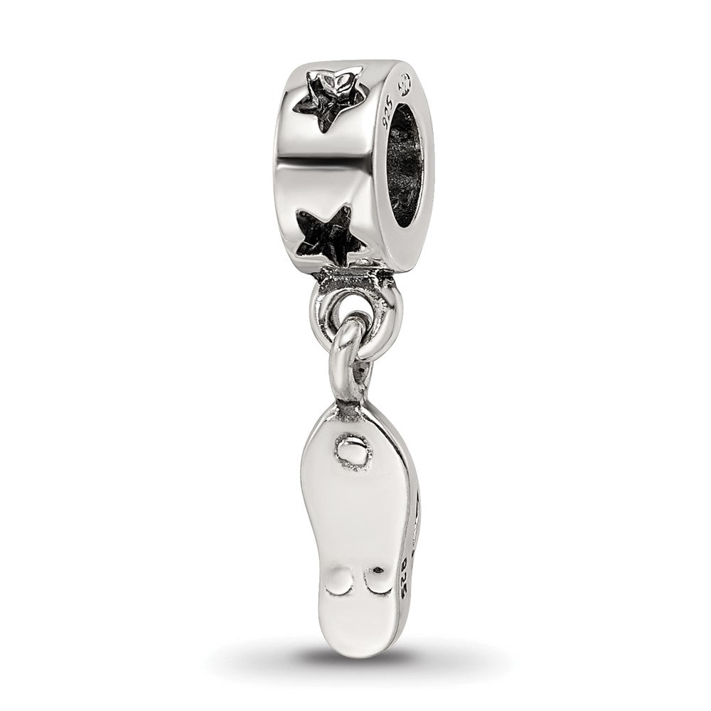 Sterlingsilber Reflections Flip Flop Hängend Perle