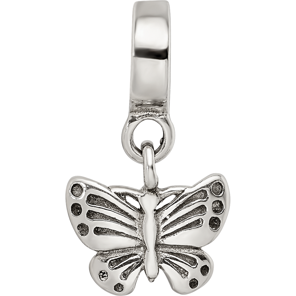 Sterlingsilber Reflections Schmetterling Hängend Perle