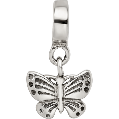 Sterlingsilber Reflections Schmetterling Hängend Perle