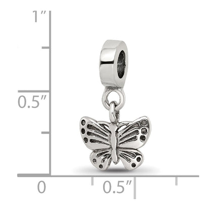 Sterlingsilber Reflections Schmetterling Hängend Perle
