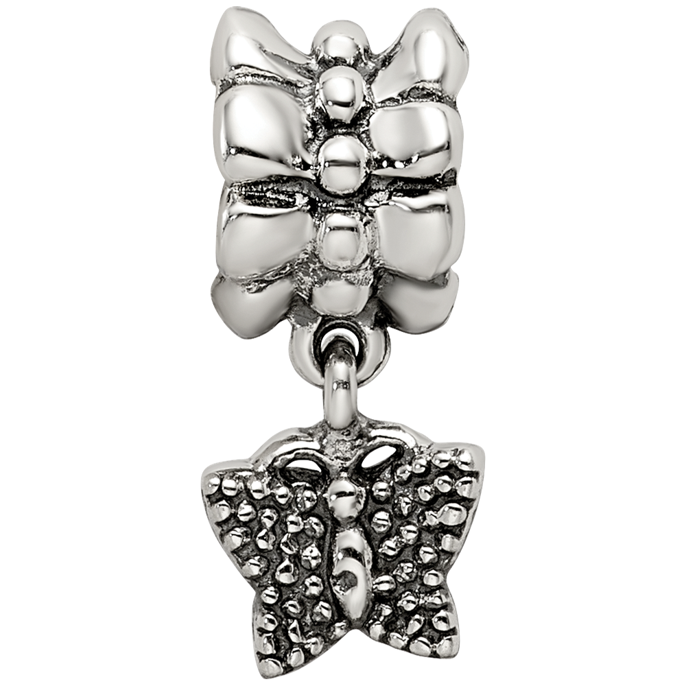 Sterlingsilber Reflections Schmetterling Hängend Perle