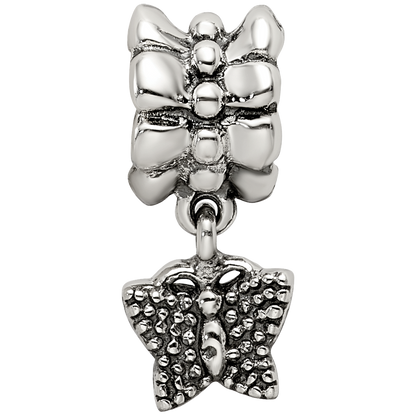 Sterlingsilber Reflections Schmetterling Hängend Perle