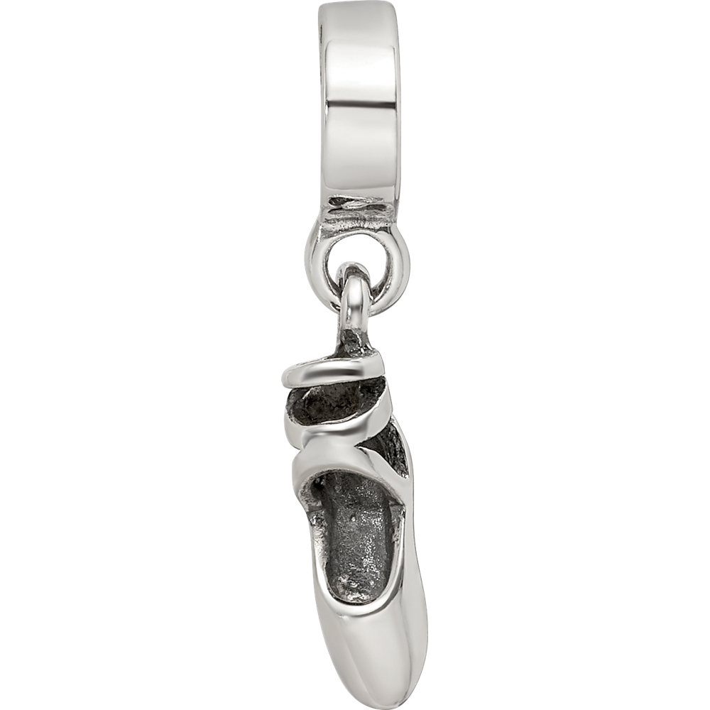 Sterlingsilber Reflections Ballett Slipper Hängend Perle