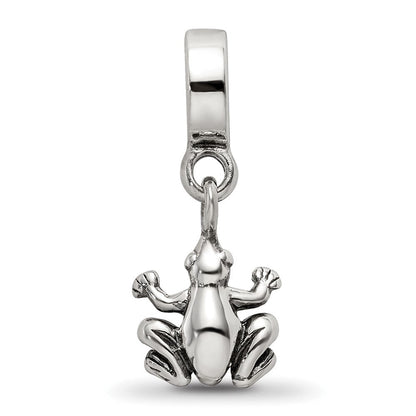 Sterlingsilber Reflections Frosch Hängend Perle
